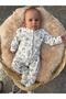 100% Cotton Organic Baby Girl Baby Boy Newborn Romper Printed Romper - 4