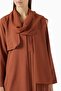 Modern and Stylish Bow Collar Abaya Ideal for Elegant Posture and Comfortable Movement - 4