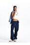 Xside Active White Crew Neck Embroidered Women's Crop - 3