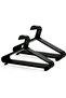10 Pcs Premium Quality Hangers | Plastic Cloth Hangers | Standard Tubular Plastic Hangers for Clothe