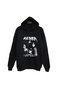 Aespa Music Group K-Pop Printed Unisex 100% Cotton Hooded Black Sweatshirt