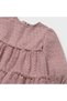 Baby Girl Long Sleeve Embossed Tulle Dress L26K2907 - 3