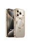 Apple iPhone 17 Pro Case Magsafe Luxury Electroplate Gold