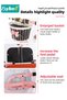 Double Seat Children Tricycle,Kids Trike Bike, Toddlers Ride-On Tricycle with Large Rear Seat,Twins - 7