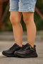 Children's Sports Shoes with Hidden Heels, Laces and Zipper, with Stone Accessories - 3