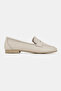 Women's Beige Khaki Natural Leather Loafer Ballet Shoes, Size 36-41 - 5