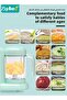 4-in-1 Baby Food Maker, Babies Foods Processor Blender, Easy Use for Infant Infants Toddlers Puree M - 3