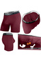 Men's Special Separator Cotton Boxers, 3-Pack - 3 Pack, X-Large, Burgundy, Green, Blue - 2