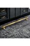 Furniture Kitchen Cabinet Drawer Wardrobe Handle Handles Handle Metal 224 mm Gold - 5