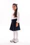 Girl's School Belted Pleated Skirt - 2