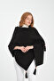 Stylish Plain Stitched Tassel Knitwear Shoulder Shawl, Stylish and Comfortable Poncho Model, Women's Shoulder Shawl