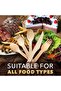 Eco-Friendly 140mm Wooden Disposable Forks [50 Pack] - 8