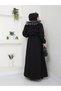 Full Length Women's Cashmere Cashmere Hooded Fur Coat Coat - 2