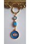 Gift Evil Eye Beaded Blue Keychain 10.5 cm