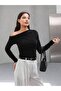 Women's One Shoulder Shirred Long Sleeve Blouse Zyn-58806 - 7