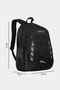 Special Fabric Casual and School Backpack with Water Bottle Holder - 5