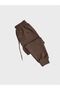 Boy's 100% Cotton Cream Brown Striped Long Sleeve Tracksuit Set - 4