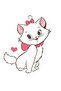 - Marie Kitten Baby Bodysuit Onesie - 2