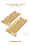 Stainless Gold Rectangular Multi-Purpose Presentation Tray with Double Butterfly Accessories, Set of 2 - 3