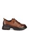 2553801K Z Tan Genuine Leather Women's Casual Shoes - 3