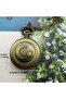 Moon Star Nostalgic Pocket Watch Bronze Vintage Antique Metal Watch with Chain - 5