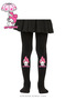 My Melody Black Matte Opaque Pantyhose - 2