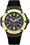 Lucardo Round Shape Silicone Band Analog Wrist Watch For Men 44 mm