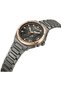 43.5mm Automatic Men's Watch with Gunmetal Dial & Gunmetal Stainless Steel Bra - 3