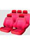 Luxury Quilted Car Seat Covers Full Set with Steering Wheel Cover – Universal Fit for 5 Seats – - 2