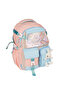 Tansu Waterproof Large Capacity Elementary School Backpack - Pink Green - 2