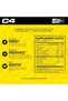 C4 Energy Drink Pre Workout Supplement Powder for Men & Women - Fruit Punch - 30 Servings - 6