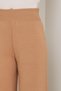 Fatella Women's Comfortable Fit Wide-Leg Knit Pants with Elastic Waistband - 3