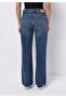 Straight Fit Women's Anthracite Jean Trousers - 2