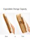 Kawaii Special Colorful Double Layer Canvas Pencil Case Pastel Tone Large Capacity Pen Holder - 5