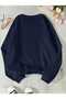Unisex Trendy Oversize Sweatshirt with Leopard Ribbon Print Design - 2
