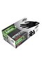 Nitrile Gloves Powder Free, Medium (Black) - 100 pcs