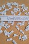 Turkish Character Letter, Number and Symbol Printing Set - Stampa Stamp Set for Dough and Clay (86 Pieces) - 5