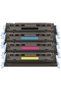 Omni Tech 124A Multipack High Yield Toner Cartridge – Compatible with HP Color LaserJet 1600, 2600