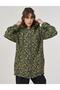 Abstract Pattern Viscose Jacket Lime - 6