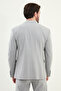 Straight Slim Fit Wide Collar Double Breasted Men's Suit Gray - 45389.25Y - 5
