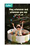 Foldable Ocean Ball Pit Pool, Children's Playground Pad, 100*100cm Tent House for Kid, Soft Baby Pla - 5