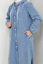 Women's Blue Denim Jeans Cap - 7
