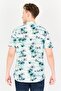 Men Regular Fit Short Sleeve Allover Print Casual Shirt, Multicolor - 4