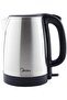 1.7L Stainless Steel Electric Kettle, 2200W Cordless 360° Swivel Base, Power Cord Storage, Au