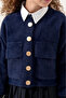 Girl's 8502 Bearded School Bomber Jacket - 4