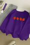 Unisex Sweatshirt with Strawberry Print