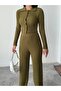 Women's Bubble Crop Shirt Top and Bottom Set - 4