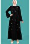 Taşlı Abaya Ferace