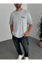 Gray Cs Printed Washable T-Shirt C-033