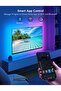 TV LED Backlight, RGBIC Smart LED Strip Lights for 55-65 Inch TVs, Bluetooth and Wi-Fi APP Con - 6